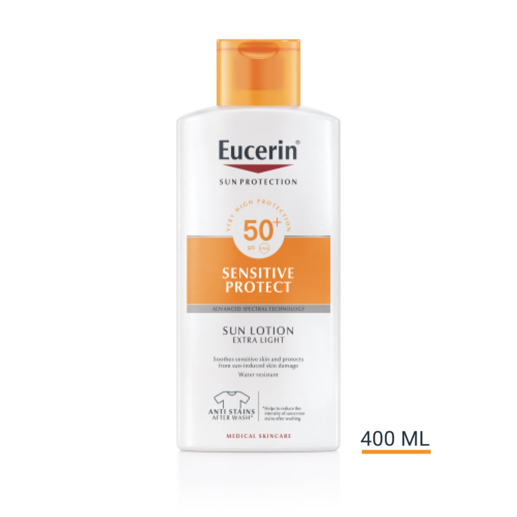 Eucerin Solar Sensitive Loção Extra Light SPF50+ 400ml