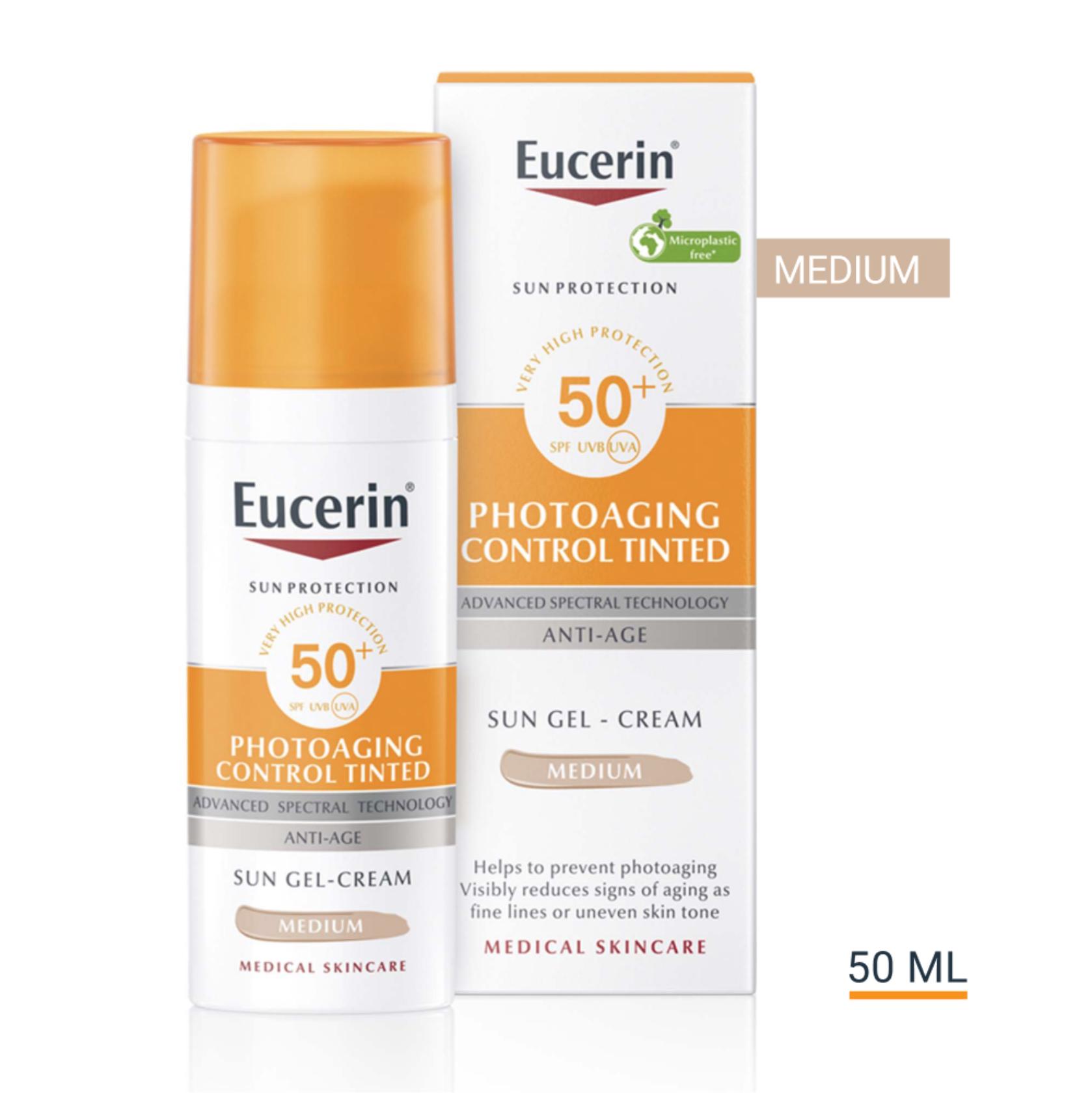 Eucerin Sun Photoaging Control Tinted Gel-Creme SPF50+ Medium 50ml