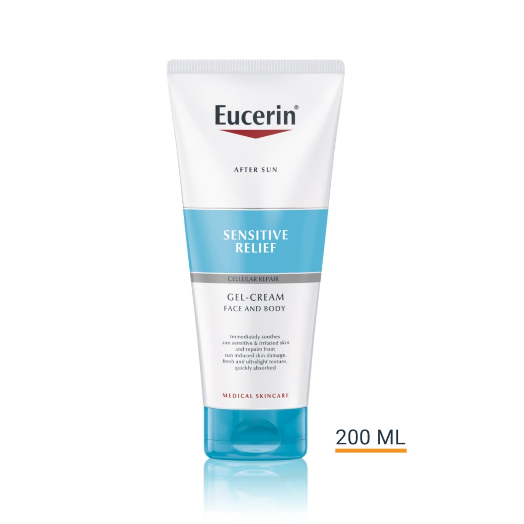 Eucerin Sun Sensitive Relief After Sun Gel-Creme Face & Body 200ml