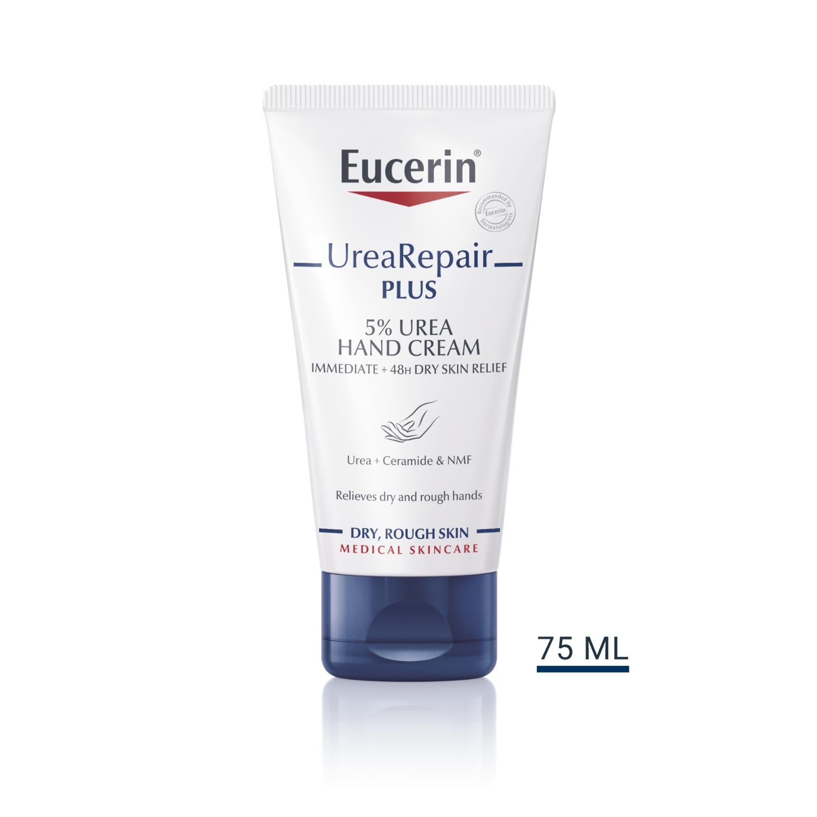 Eucerin UreaRepair Plus creme de mãos 5% Urea 75ml