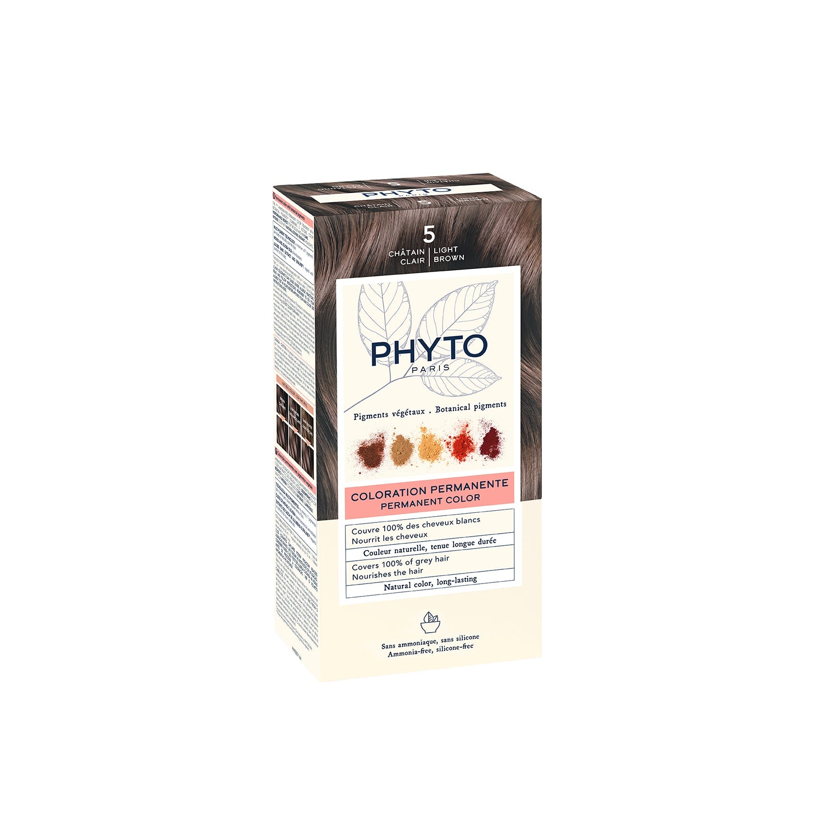 Phytocolor coloração permanente Shade 5 Light Brown