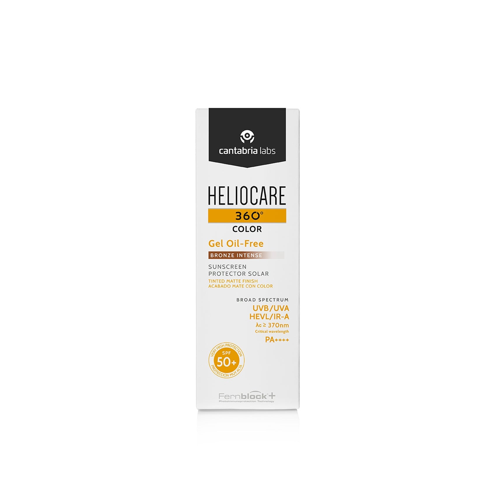Heliocare 360 Color Gel Oil-Free SPF50+ Bronze Intense 50ml