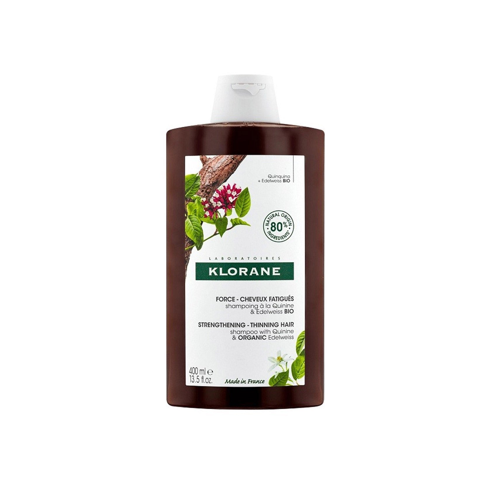 Klorane Strengthening Champô for Hair Loss & Thinning 400ml (13.53fl oz)