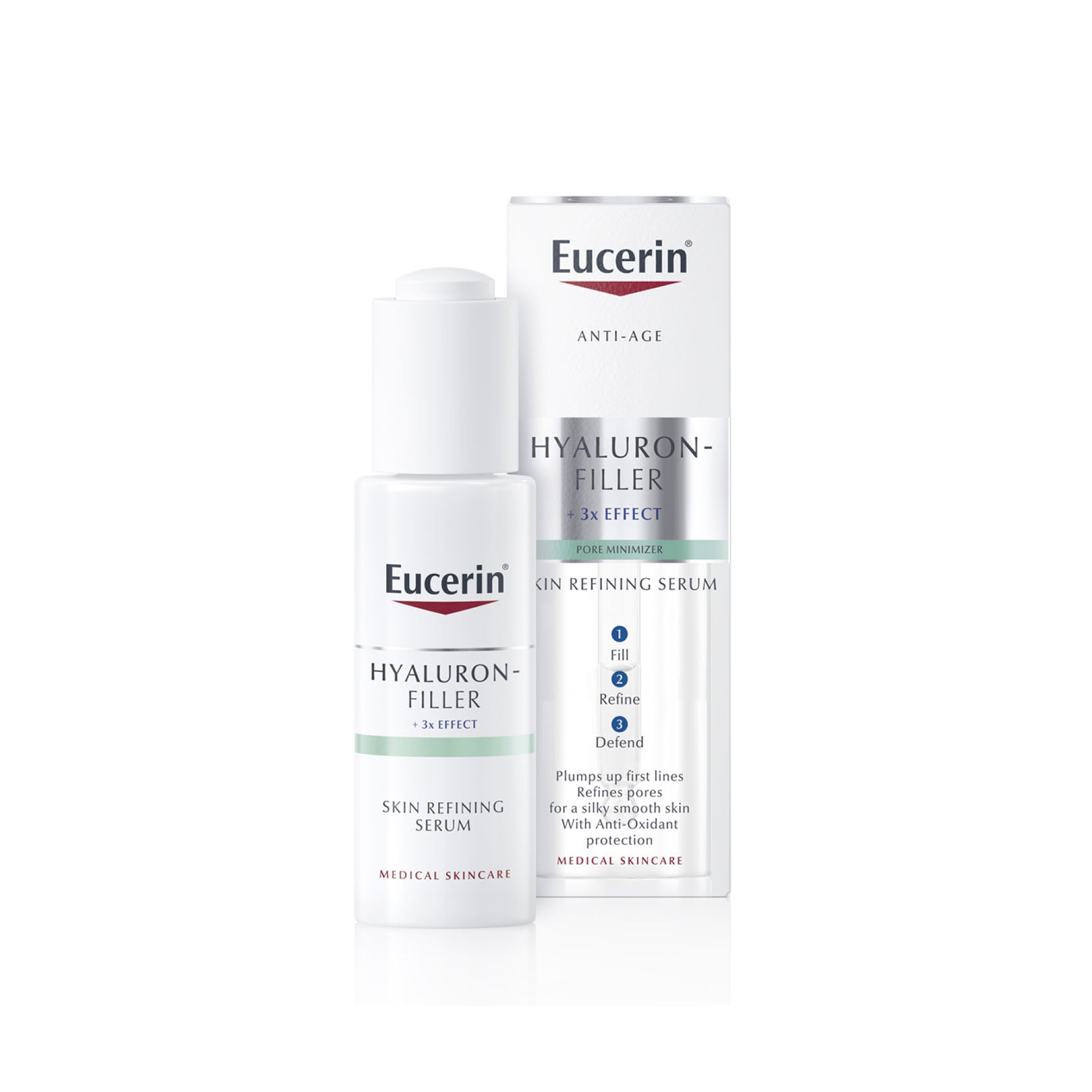 Eucerin Hyaluron-Filler 3x Effect Skin Refining Sérum 30ml (1.01floz)