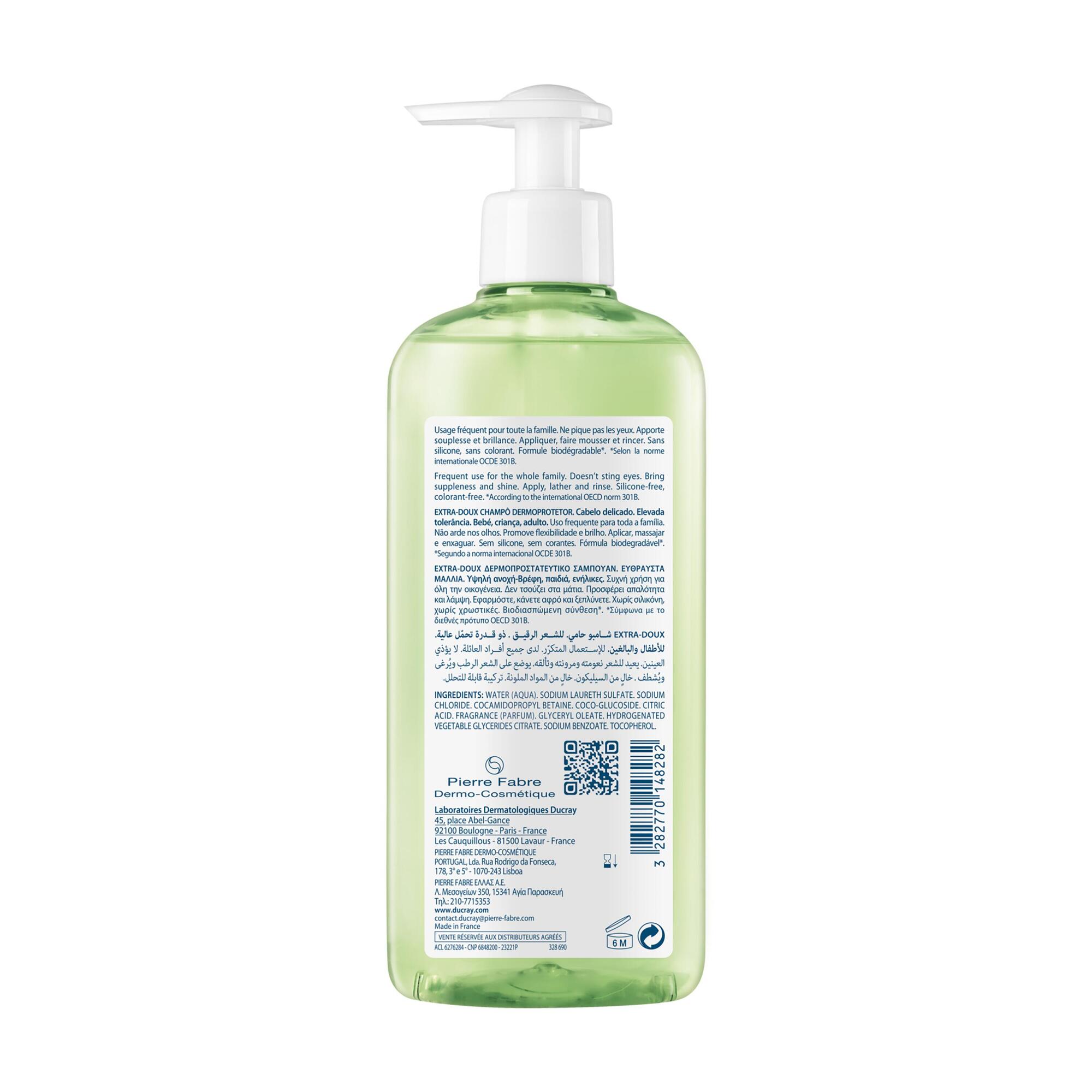 Ducray Extra-Doux Dermo-Protective Champô 400ml (13.53fl oz)