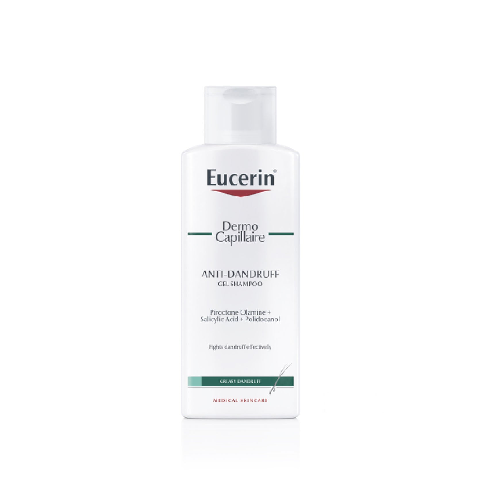 Eucerin DermoCapillaire Anti-Dandruff Gel Champô 250ml (8.45floz)