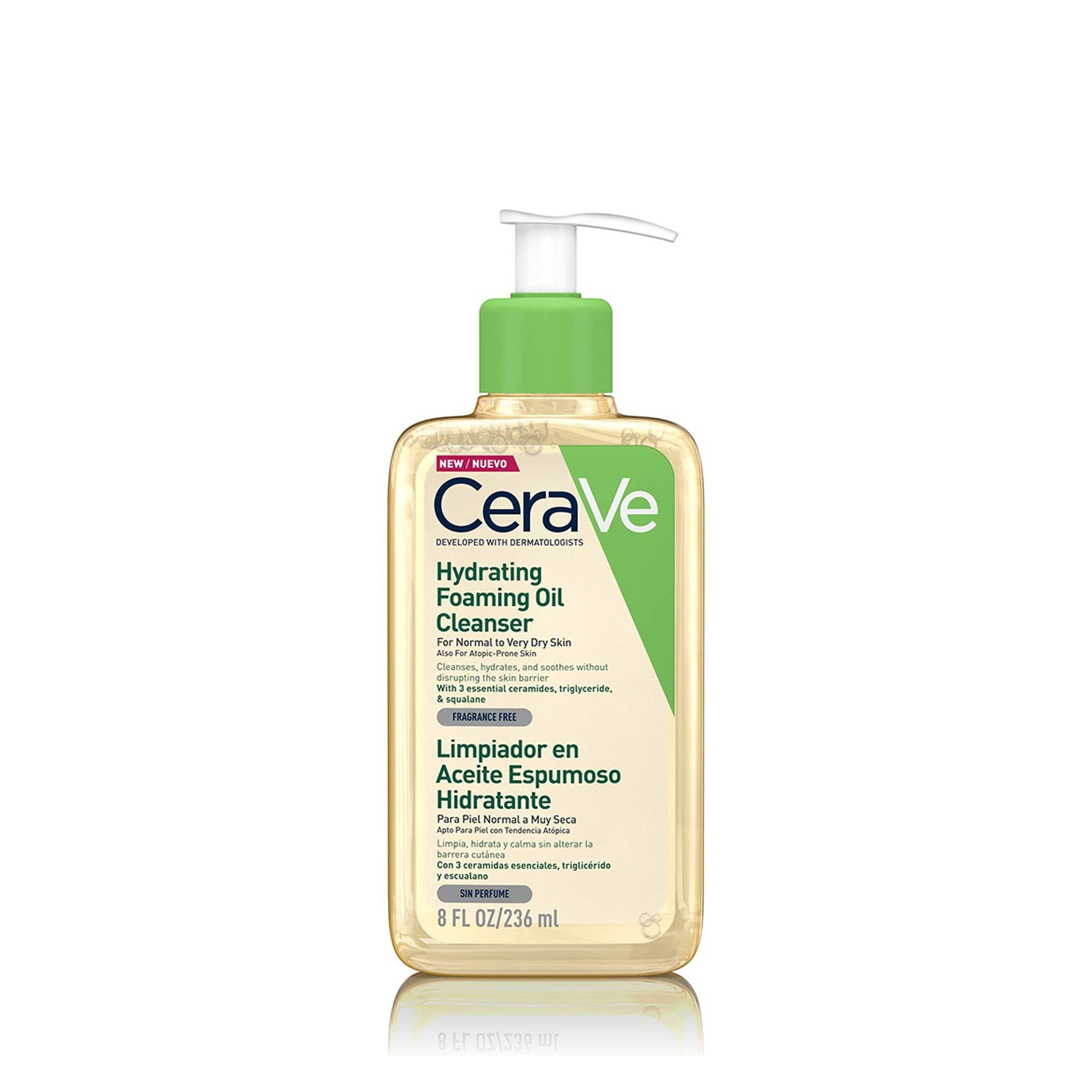 CeraVe Hydrating Foaming Oil Cleanser 236ml (7.98fl oz)