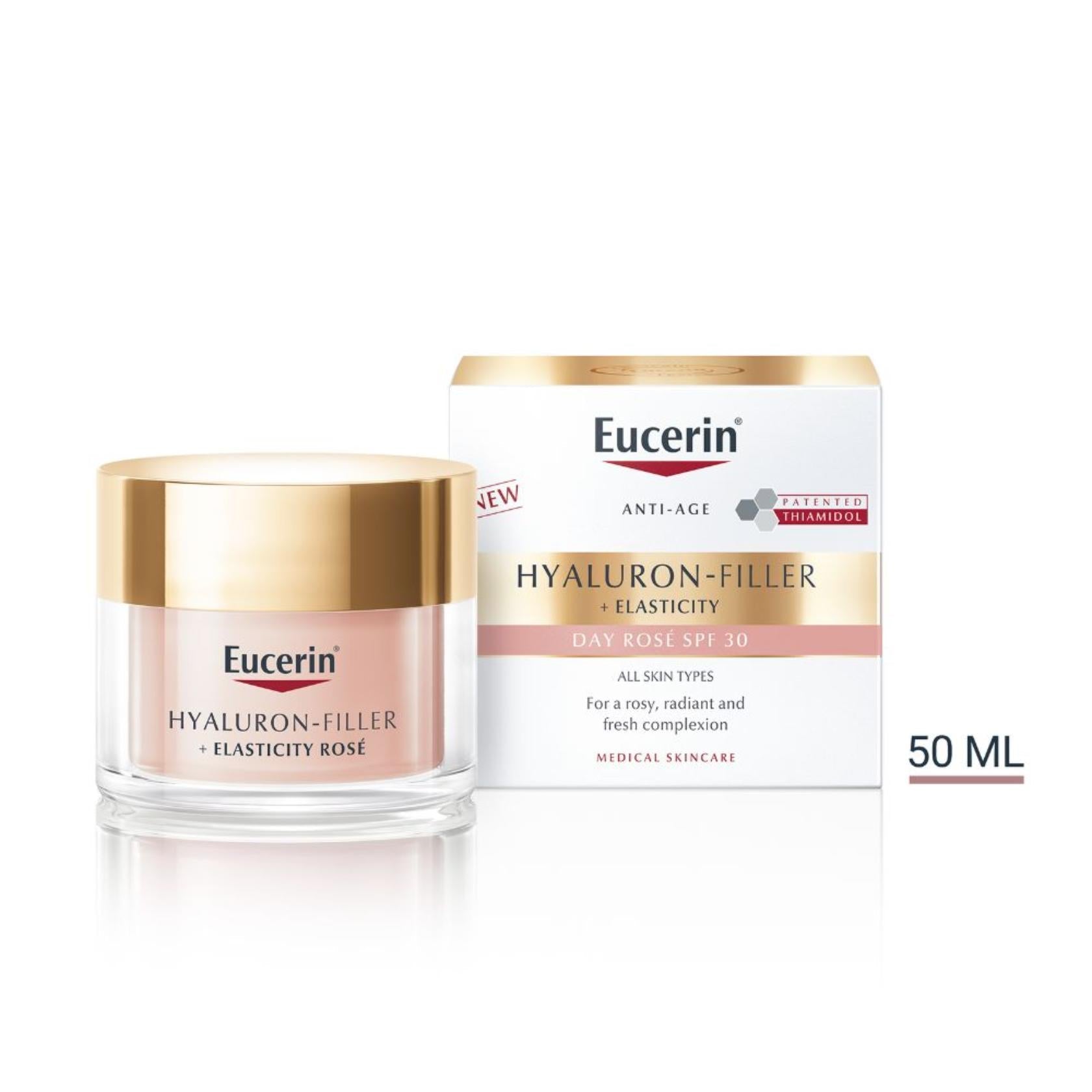 Eucerin Hyaluron-Filler + Elasticity creme de dia Rosé SPF30 50ml (1.69 fl oz)