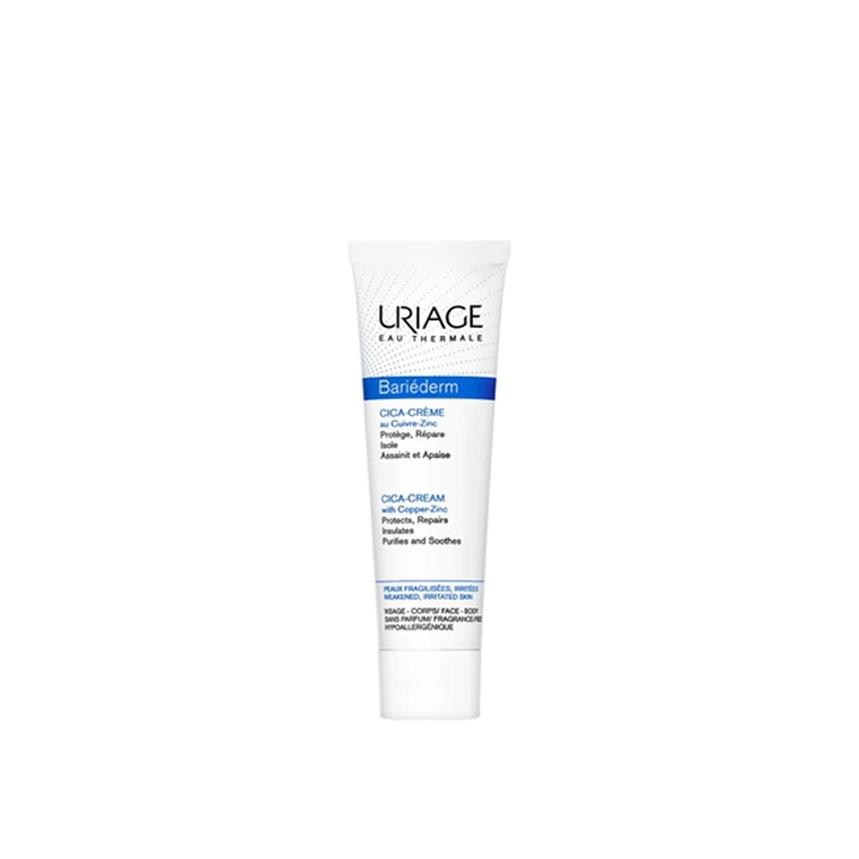 Uriage Bariéderm Repairing Cica-Creme with Cu-Zn 100ml