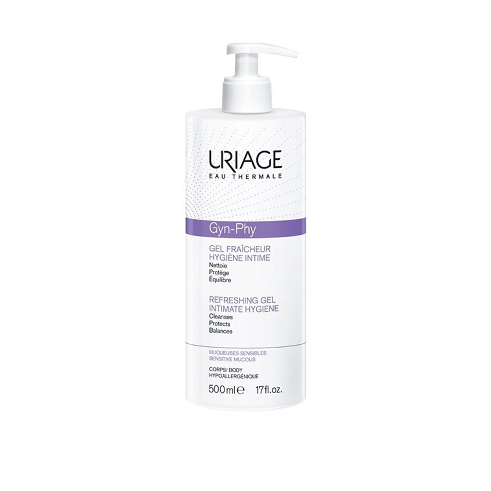 Uriage Gyn-Phy Intimate Hygiene Refreshing Gel 500ml