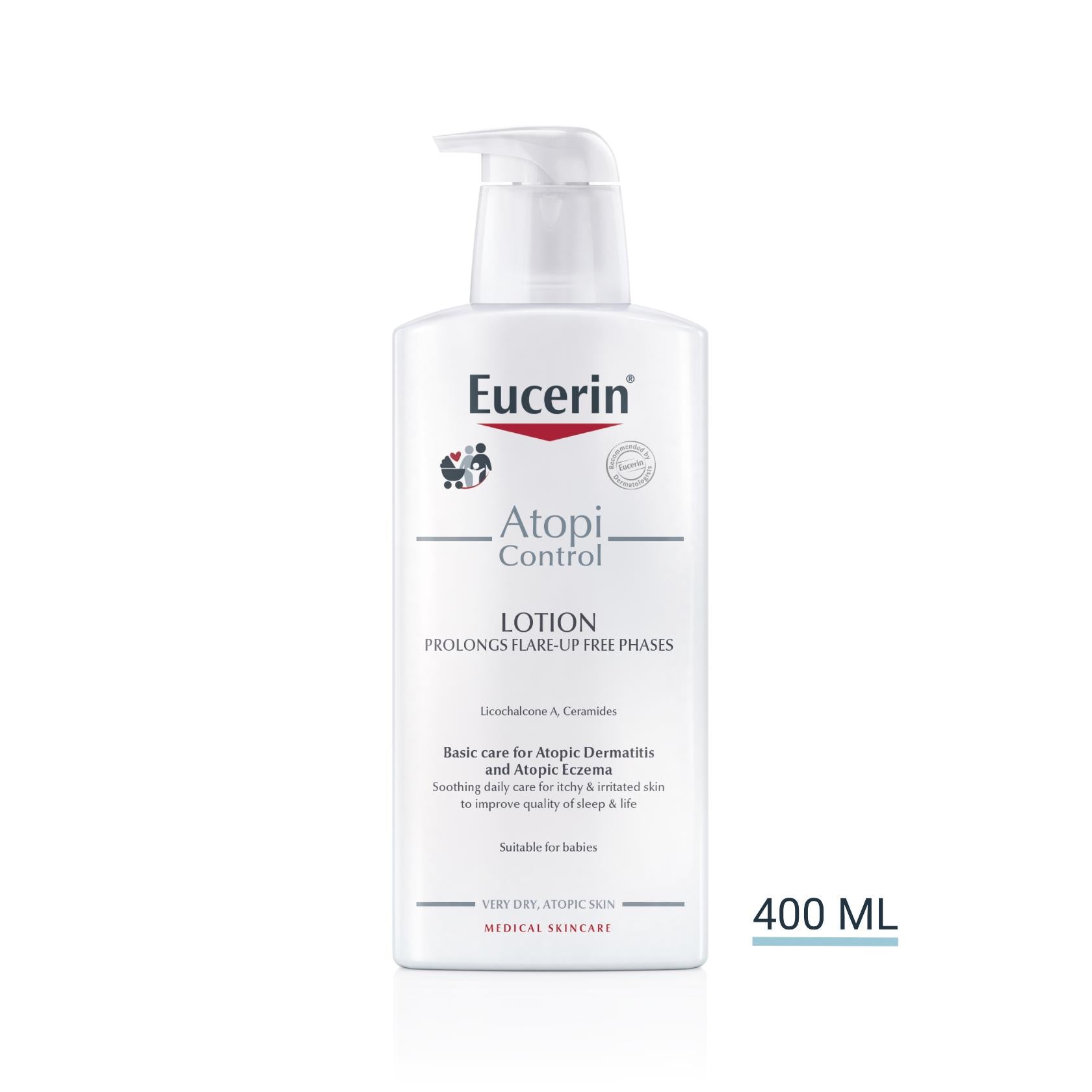 Eucerin AtopiControl Moisturizing loção corporal 400ml