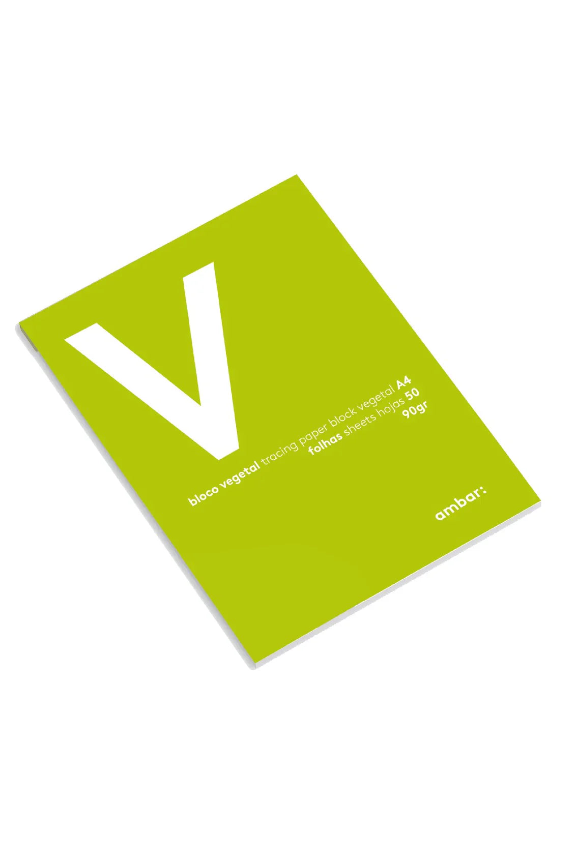 Ambar School Bloco de Papel Vegetal A4 90g 25f