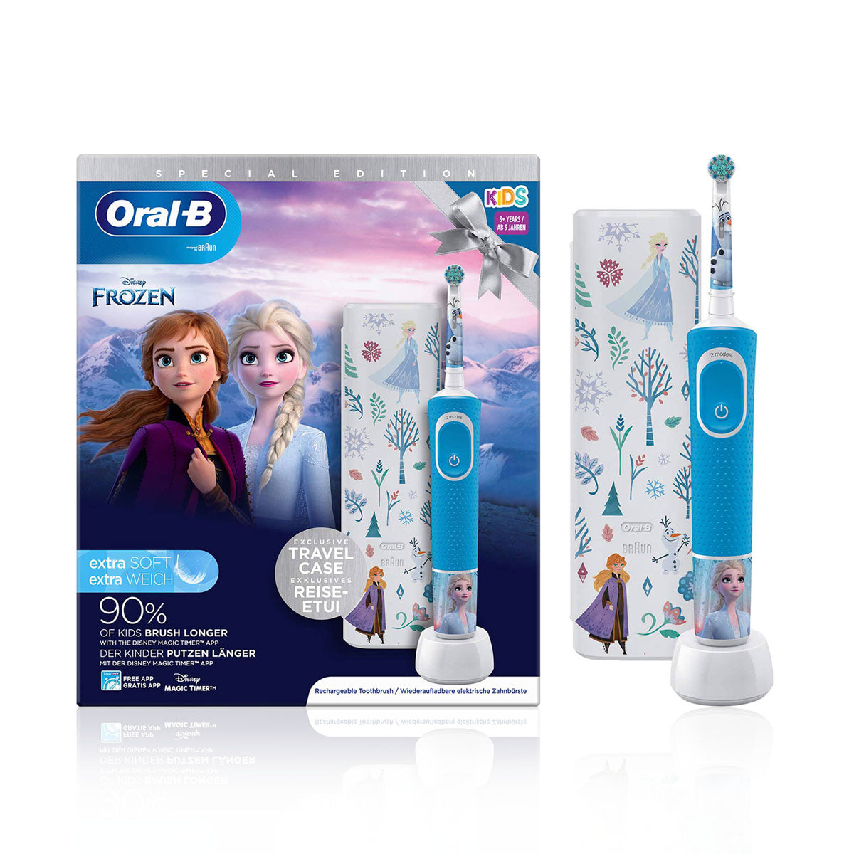 Oral-B Escova Elétrica Vitality Pro Kids 3+ Frozen