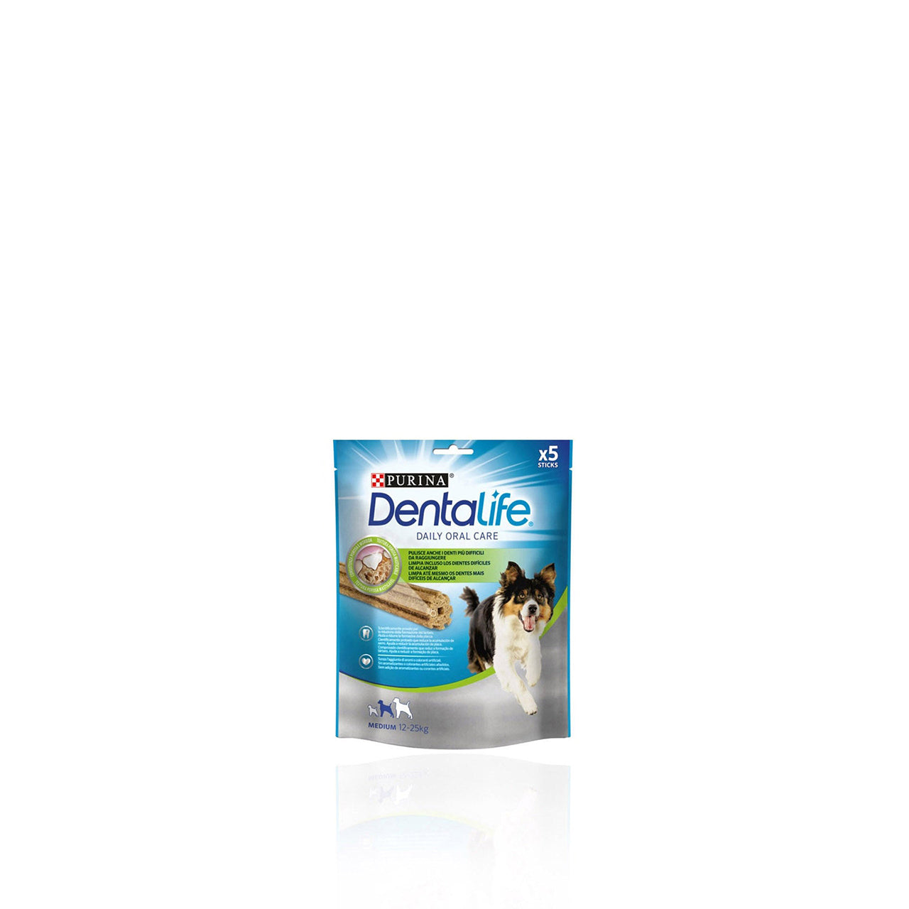 Purina Dentalife Snack para Cão Médio 12-25 Kg para a Higiene Oral 115 gr
