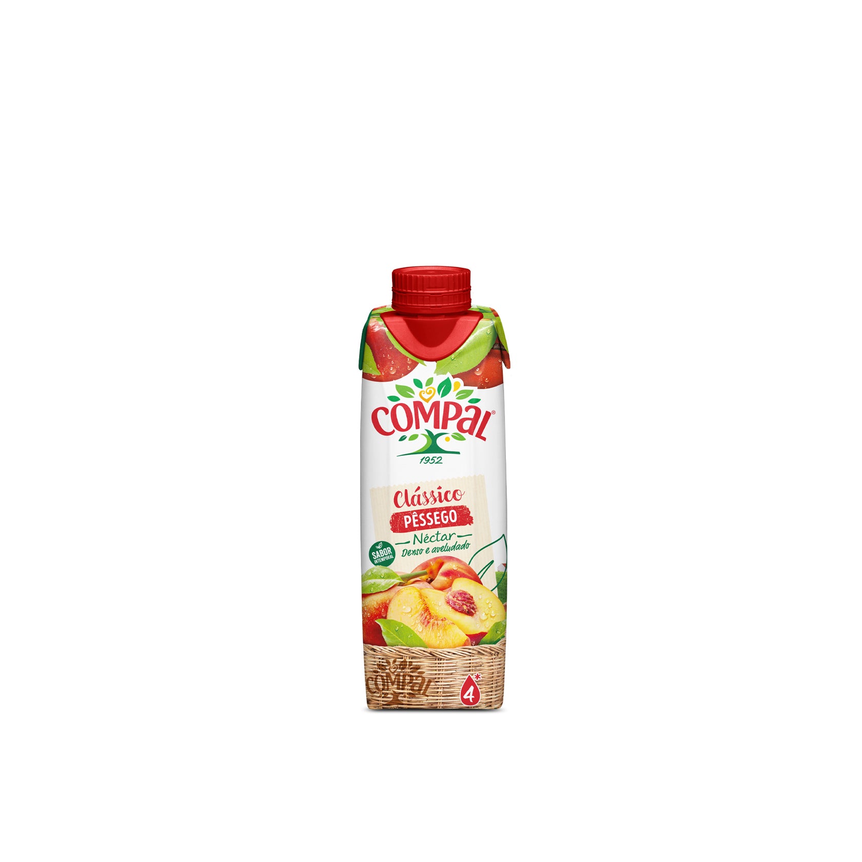 Compal Tetra Clássico Néctar Pêssego 30 cl