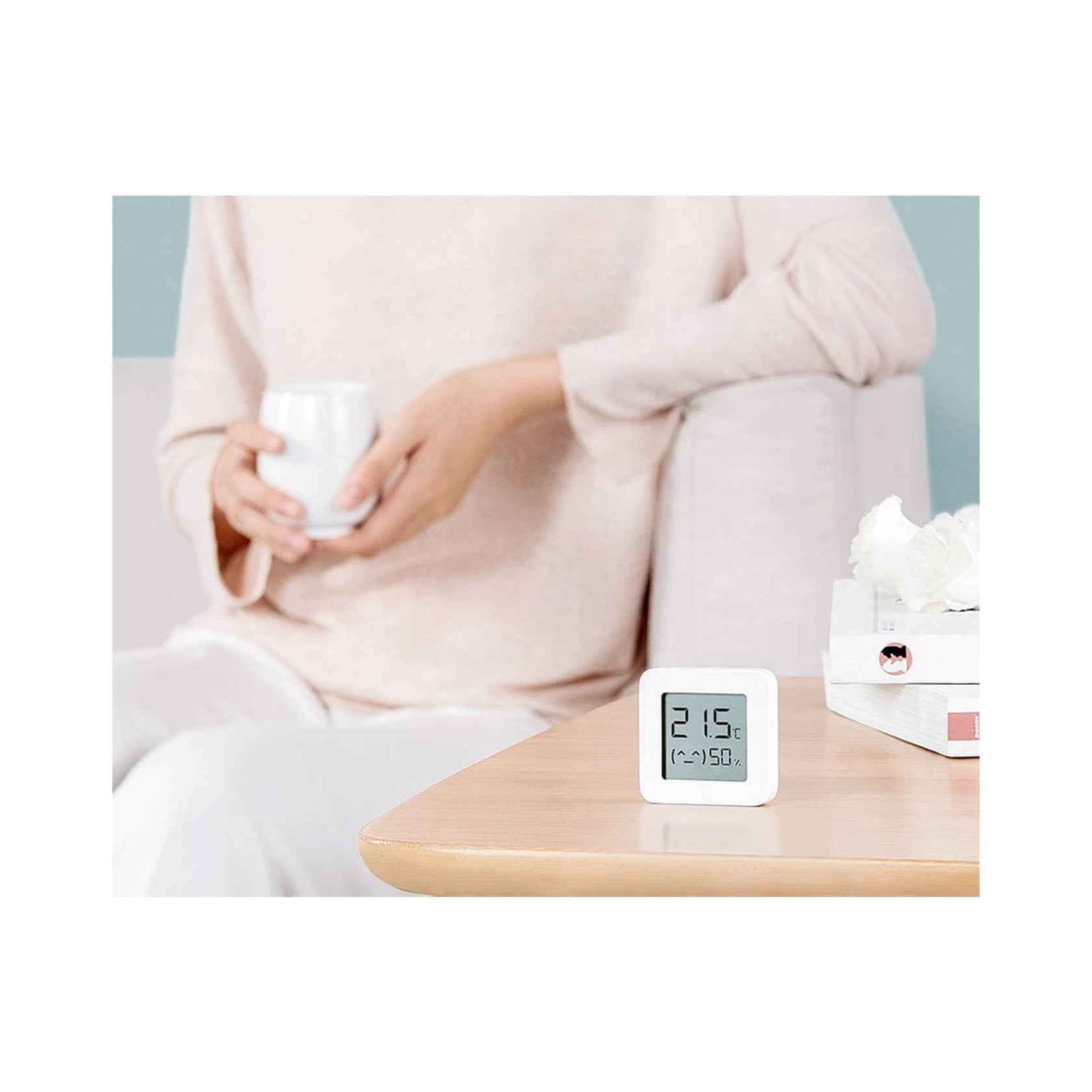 Xiaomi Higrómetro Sensor Mi Temperatura e Humidade Monitor 2