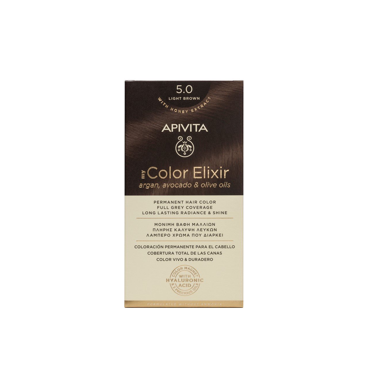 APIVITA My Color Elixir 5.0 Permanent coloração para cabelo