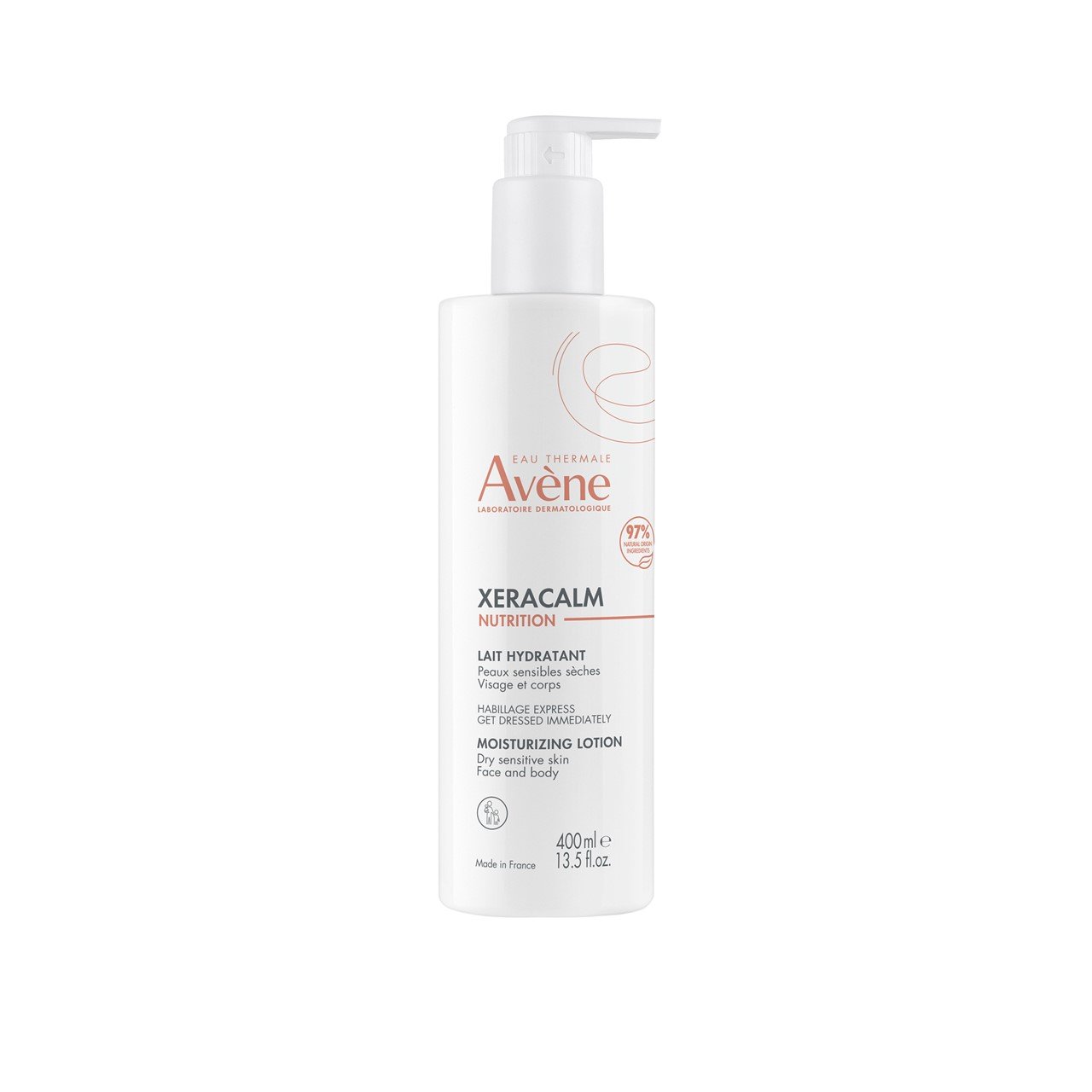 Avène XeraCalm Nutrition Moisturizing Loção 400ml