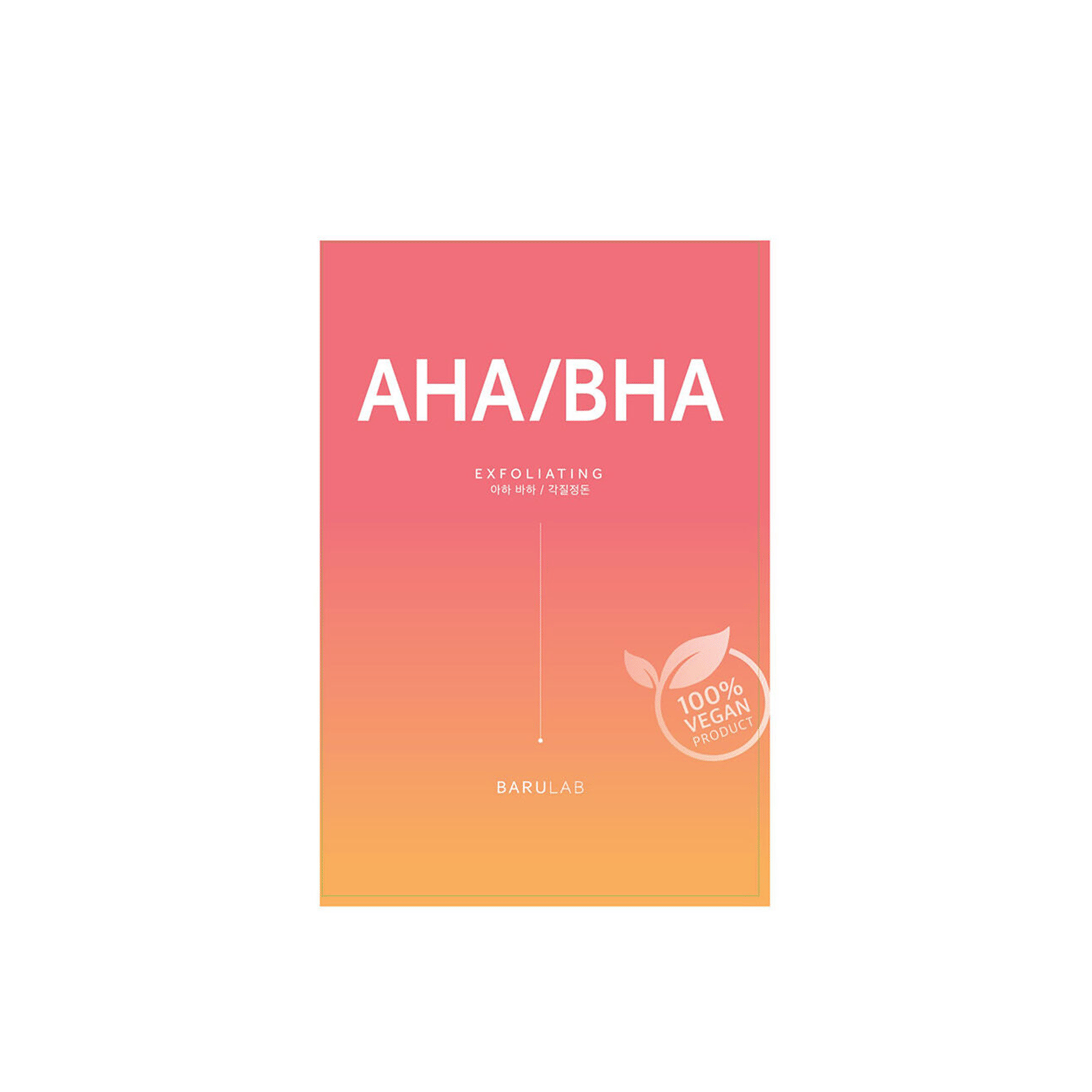 Barulab The Clean Vegan Máscara AHA/BHA 23g