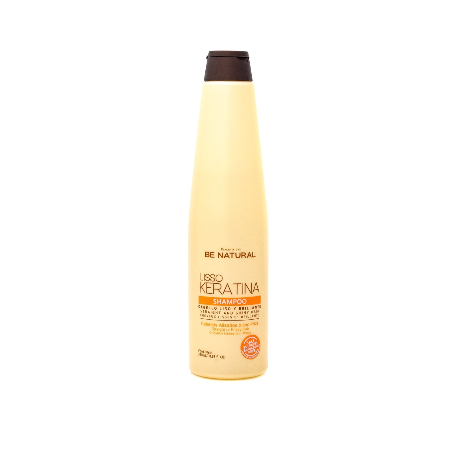 BeNatural Lisso Keratina Champô 350ml