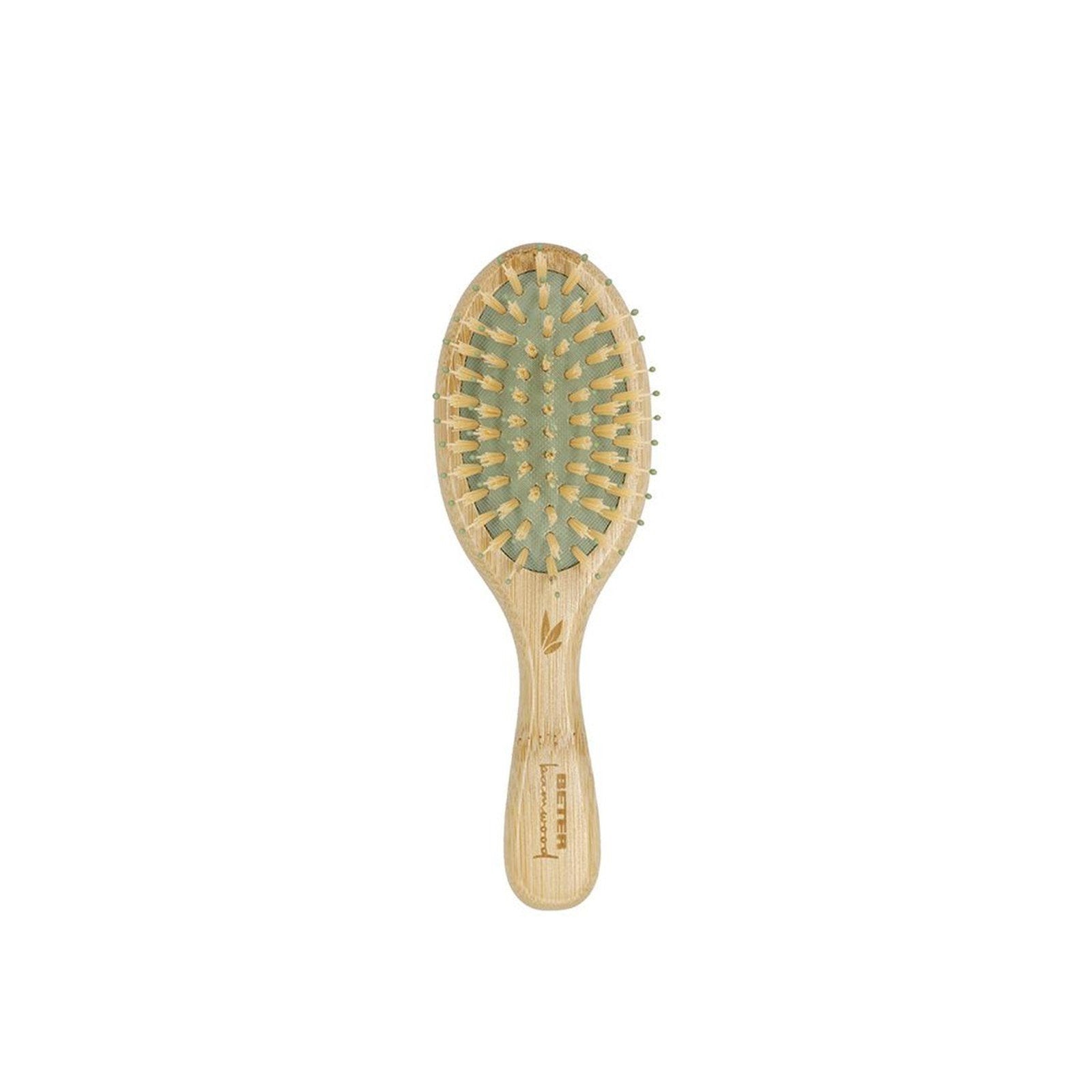 Beter Bamboo Cushion Brush Anti-Tangle Pins &amp; Nylon Bristles S/M/L/XL