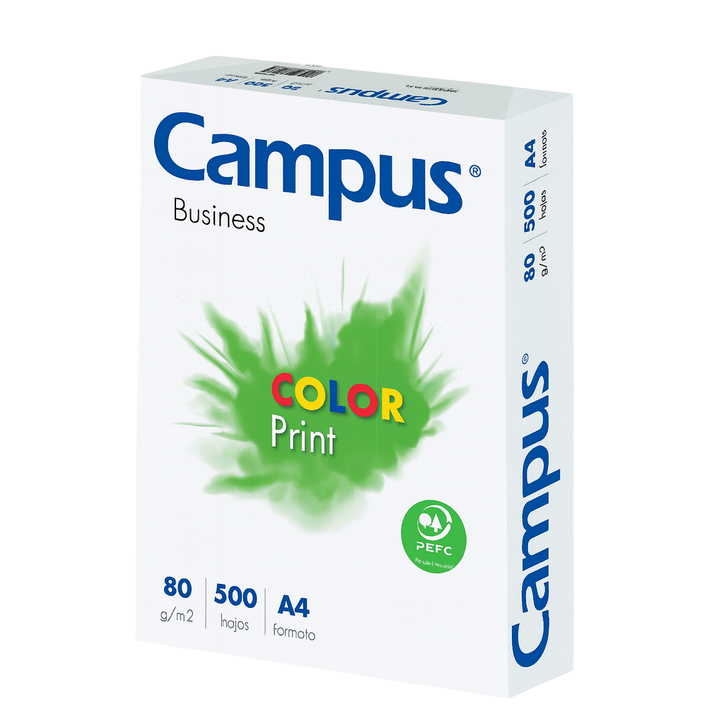 Campus Resma Papel Fotocópia A4 80 gr 500 folhas