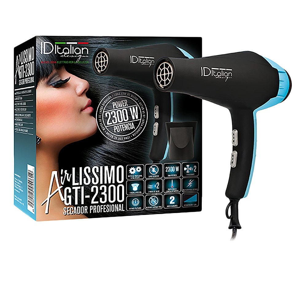 Id Italian Airlissimo Gti 2300 Profissional Secador De Cabelo - Azul
