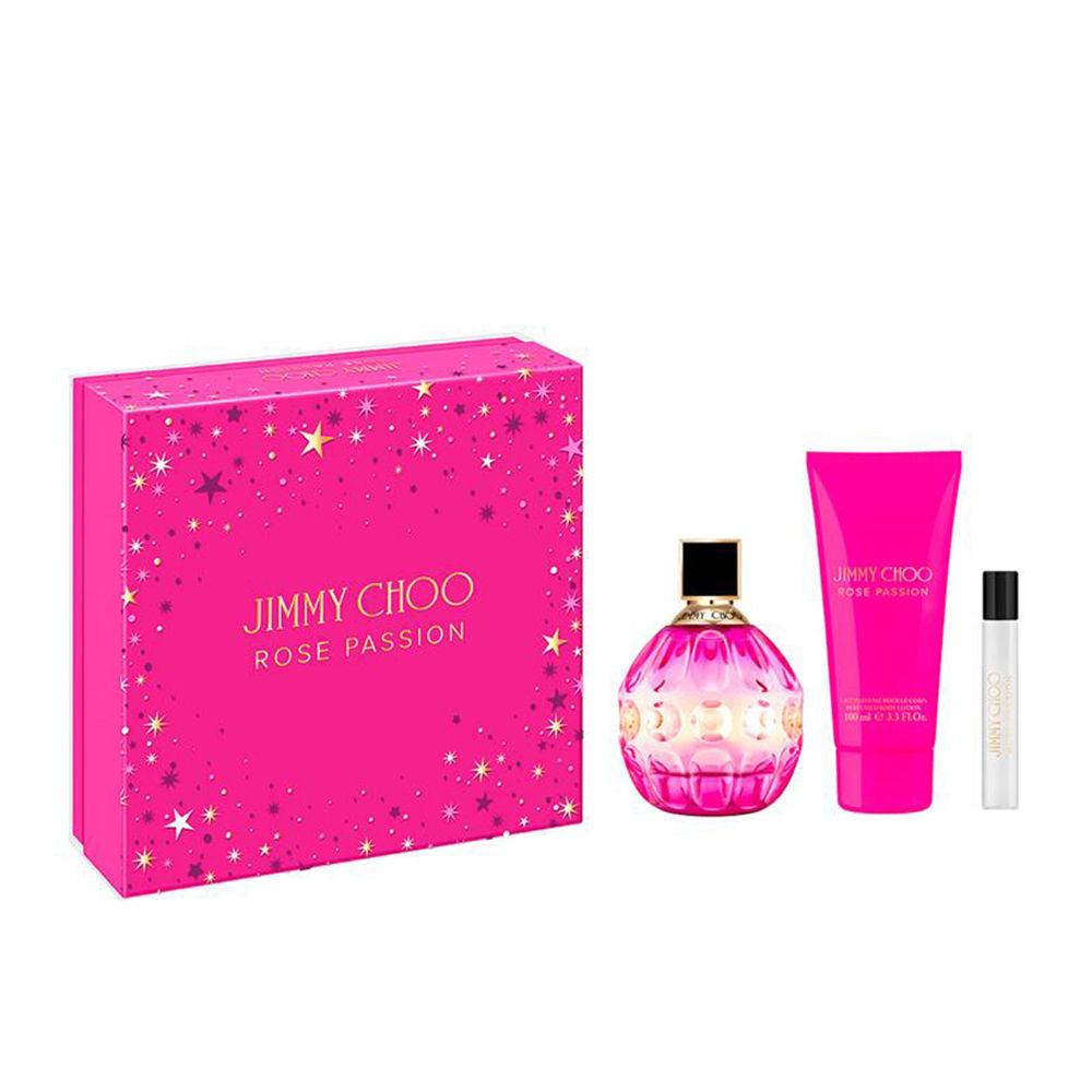 Jimmy Choo Rose Passion Coffret 3 un