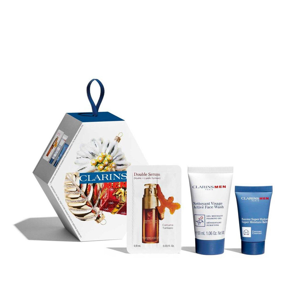 ClarinsMen Festive Treats Cracker Kit
