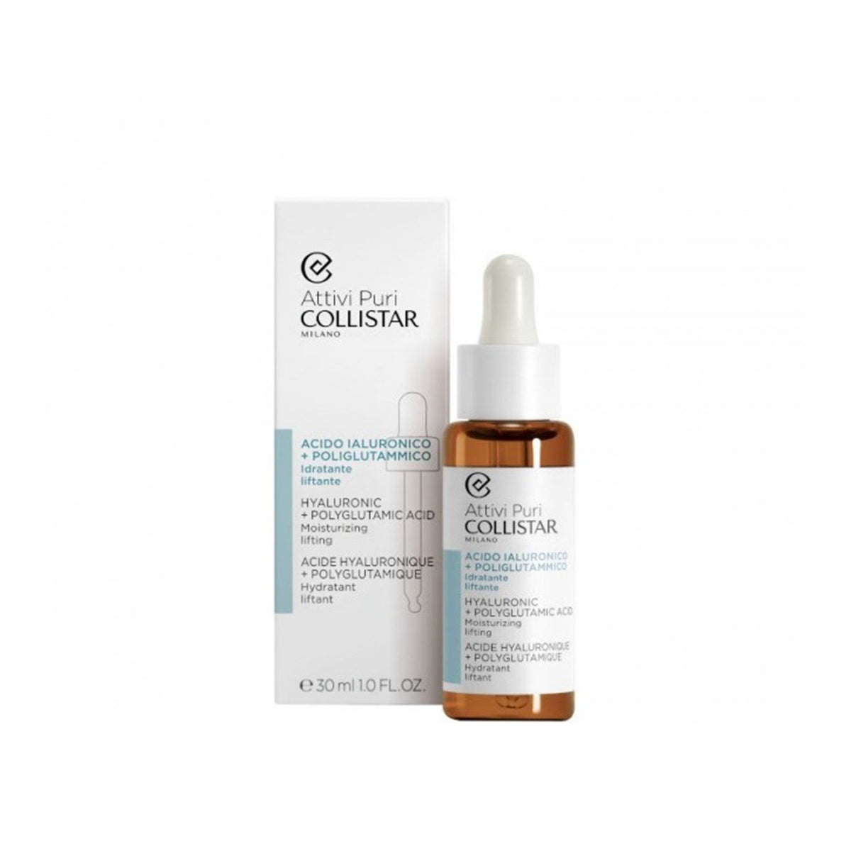 Collistar Pure Actives Hyaluronic + Polyglutamic Acid Sérum 30ml – Eupoupo