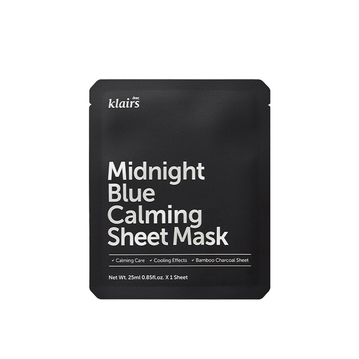 Dear, Klairs Midnight Blue Calming Sheet Máscara 25ml