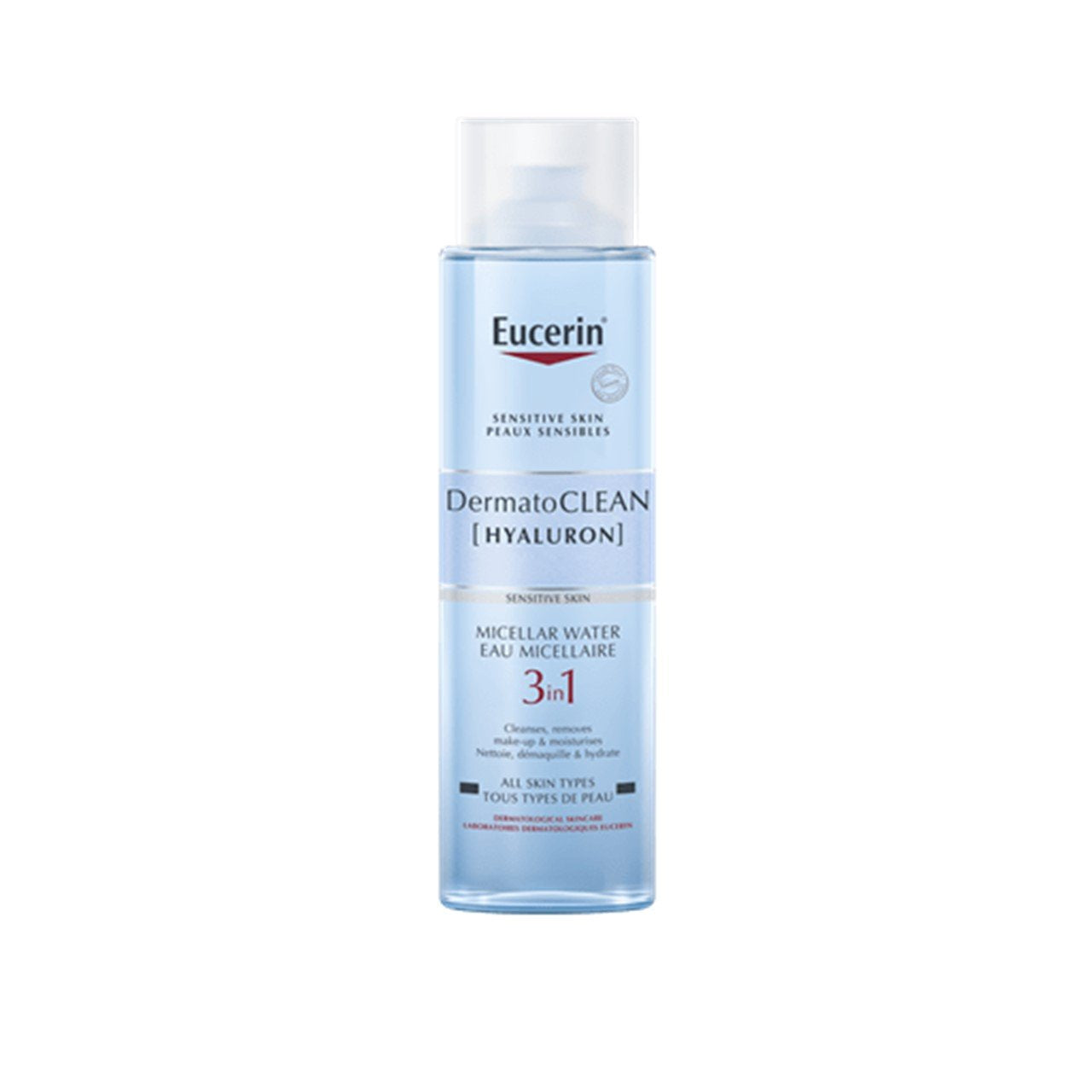 Eucerin DermatoClean Hyaluron água micelar 400ml