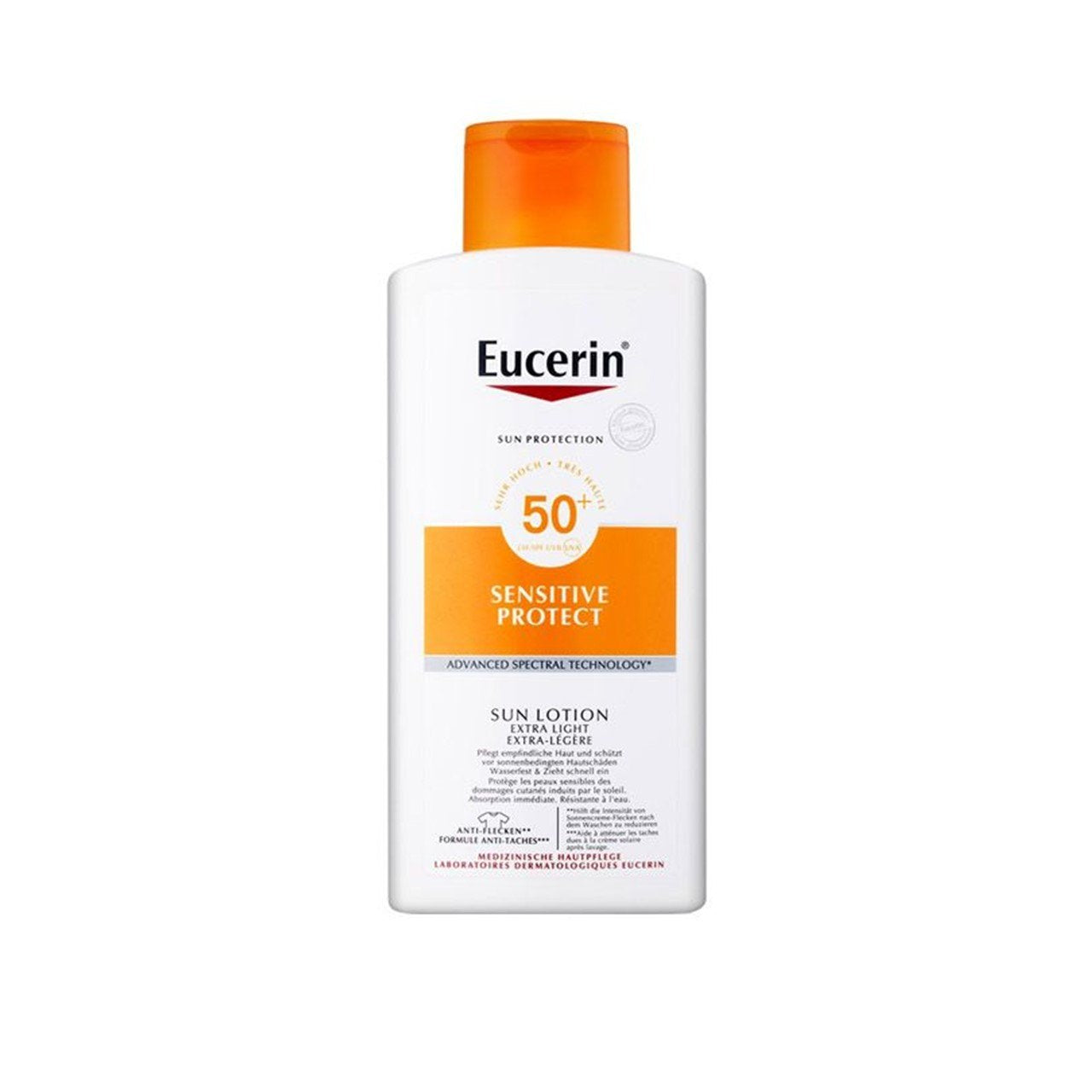 Eucerin Solar Sensitive Loção Extra Light SPF50+ 400ml