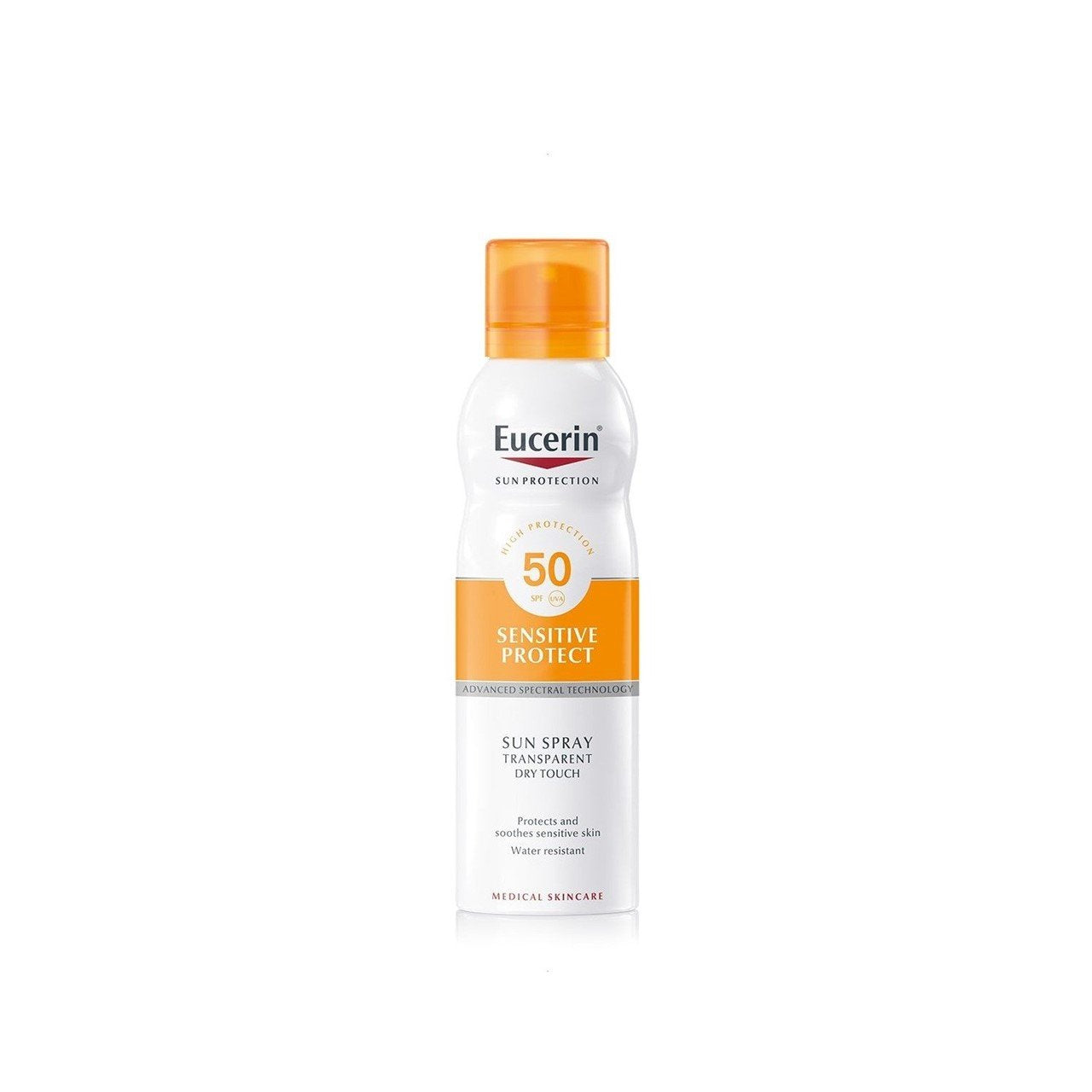 Eucerin Sun Sensitive Protect Spray Dry Touch Transparent SPF50 200ml