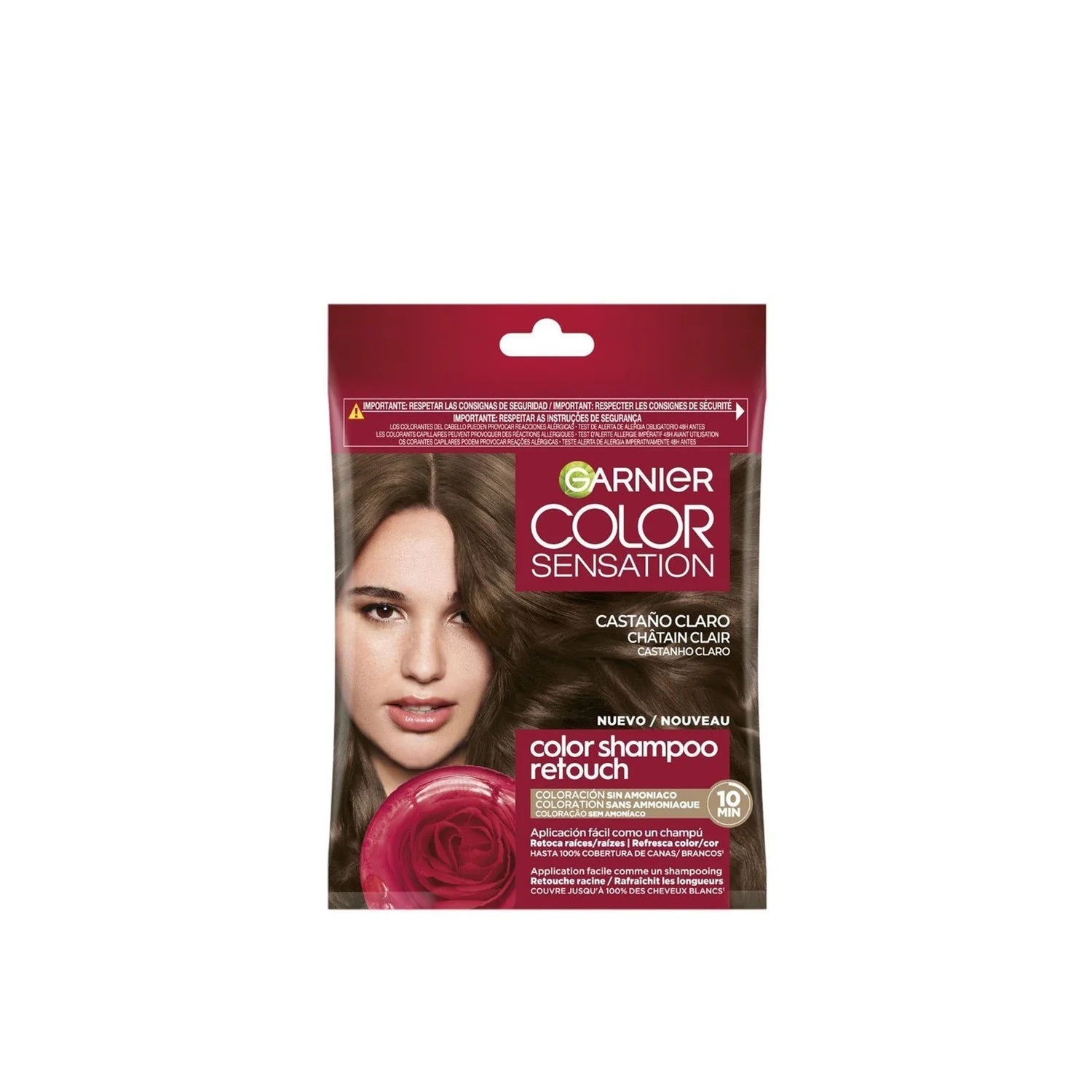 Garnier Color Sensation Coloração Semi-Permanente 5.0 Castanho Claro 40 ml