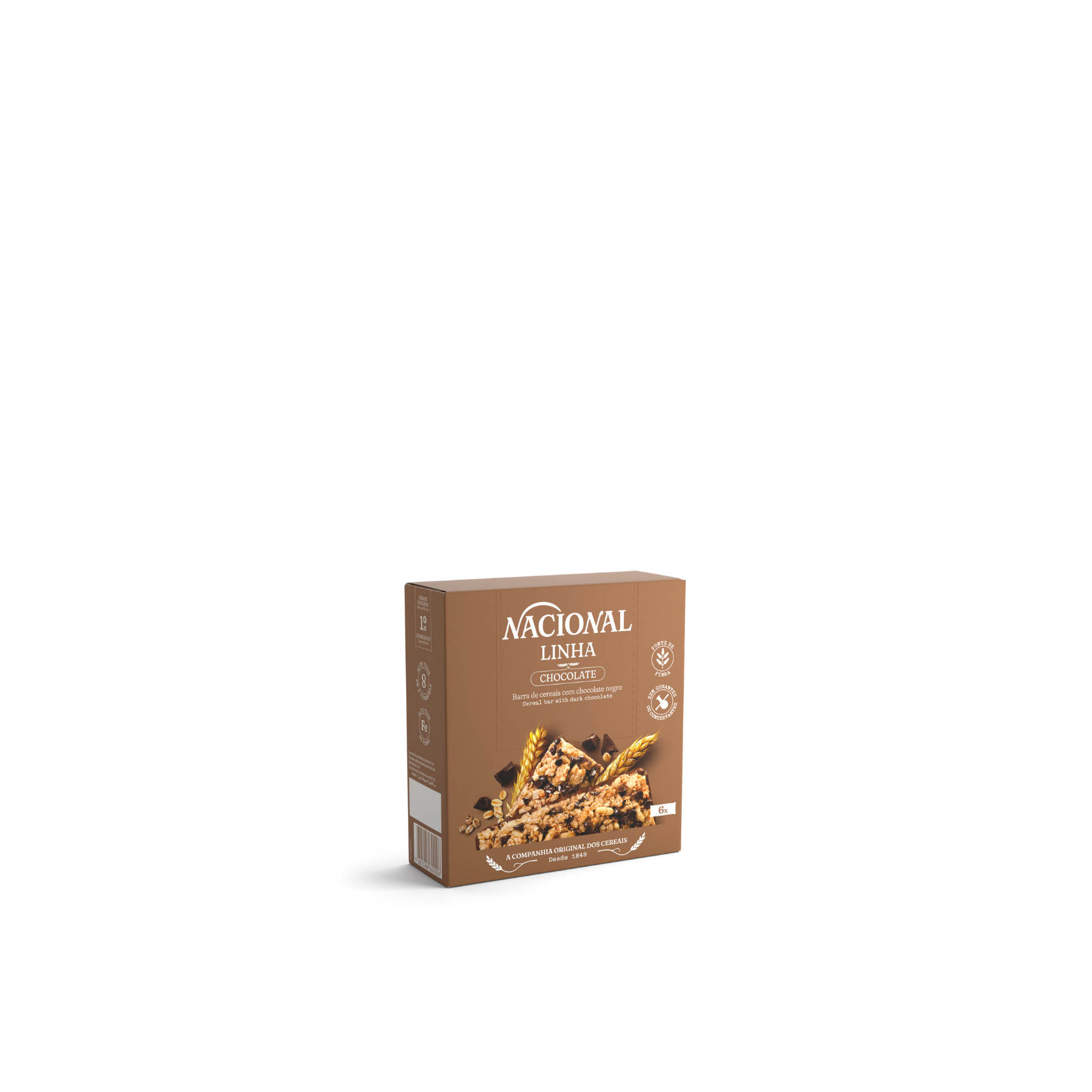 Nacional + Linha Barras Cereais Chocolate Negro 138 gr