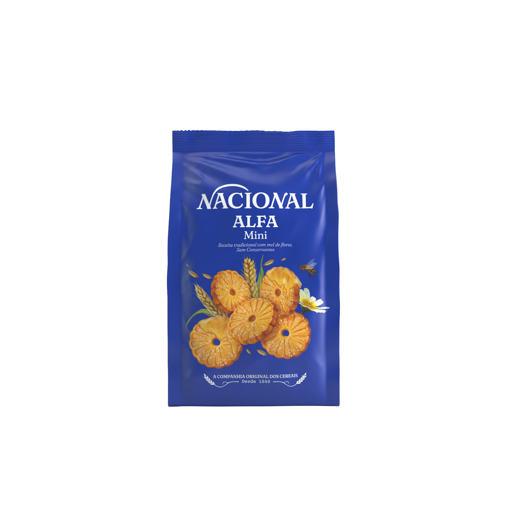 Nacional Bolachas Mini Alfa 120 gr