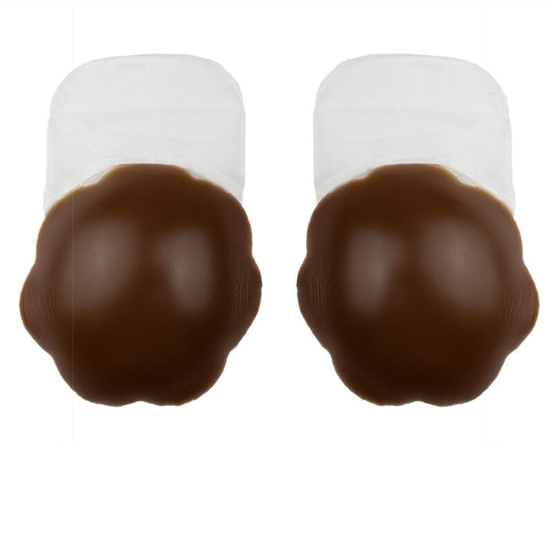 Bye-bra Realador Peito Push-up Silicone Marrom Tamanho Xl