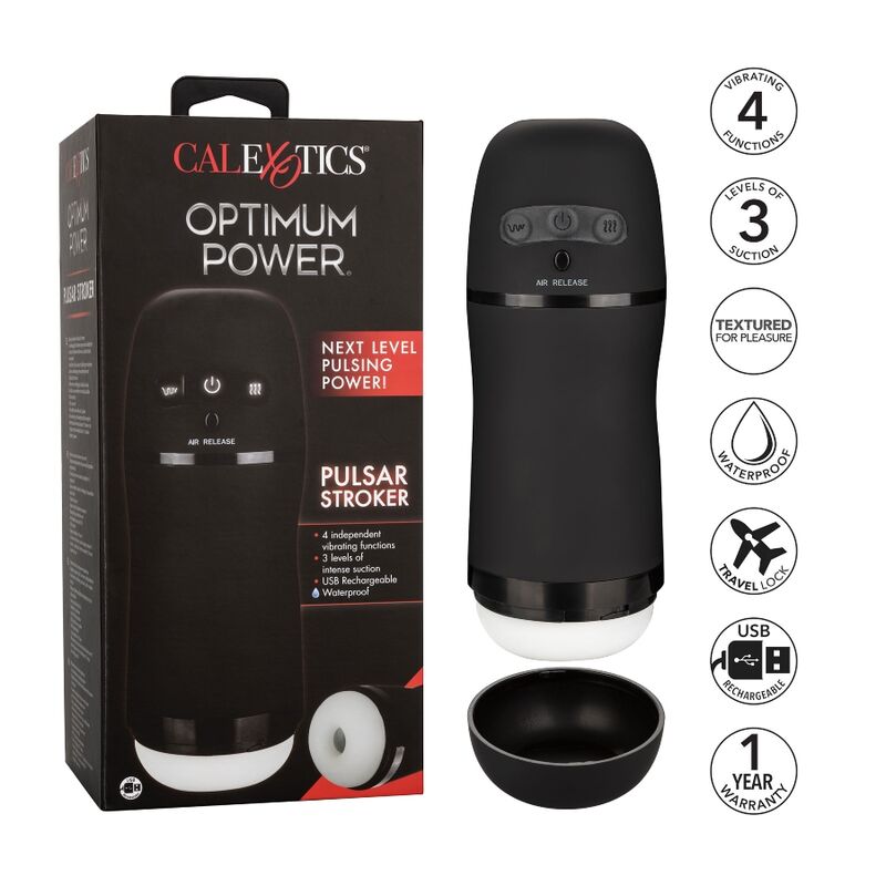 Calexotics Funões de Vibrao e Suco Do Optimum Power Stroker