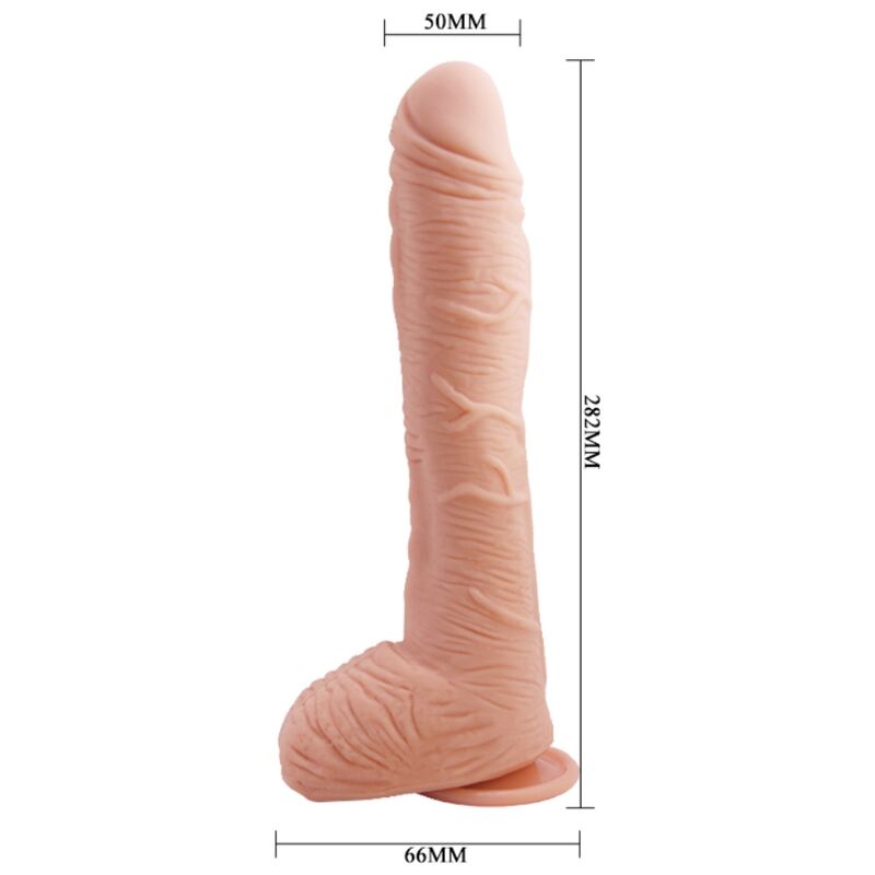 Baile Dildo Pele Realista Alex 27 Cm
