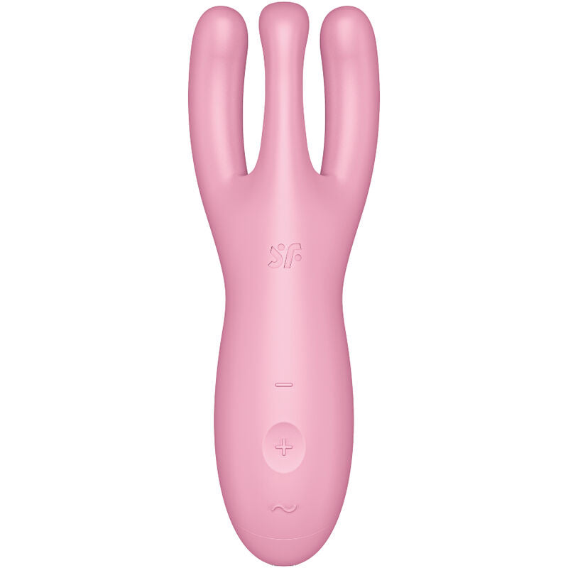 Satisfyer App Vibrador Threesome 4 Rosa