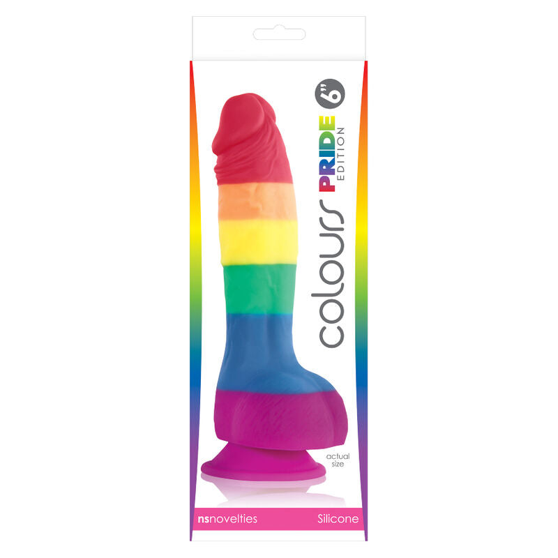 Orgulho Bandeira Lgbt Dildo 15 Cm
