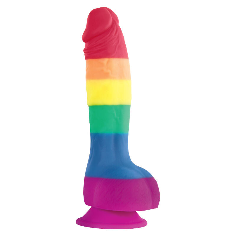 Orgulho Bandeira Lgbt Dildo 15 Cm