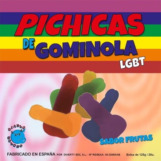 Pride - Frutas Do Pénis Gomas Lgbt