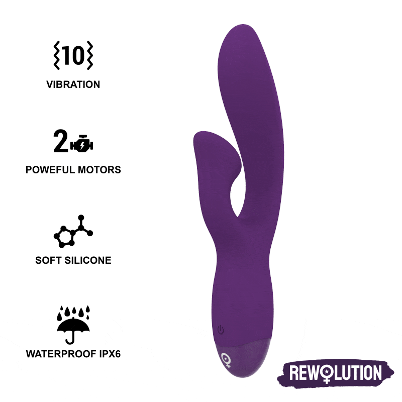 Rewolution Vibrador Flexível Rewofun Com Coelho
