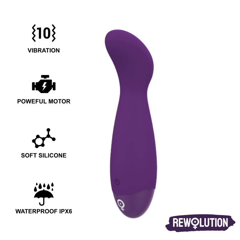 Rewolution Rewopulse Vibrador Flexível Estimulador de Ponto G