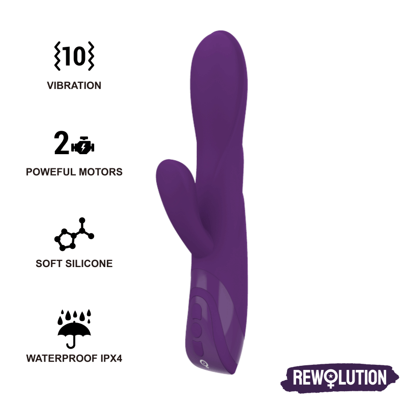 Rewolution Vibrador Flexível Reworabbit Com Coelho