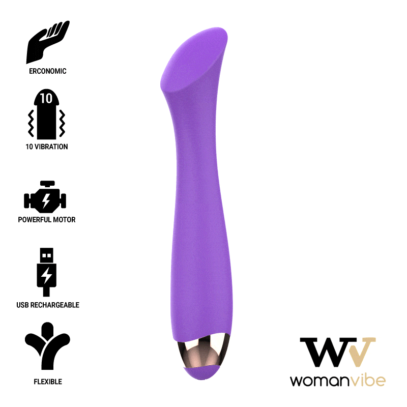 Womanvibe Mandy "k" Point Silicone Vibrador Recarregável