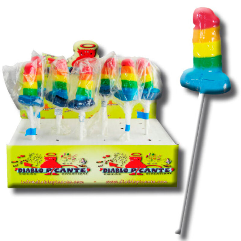 Pride - Gummy Lollipop Pénis Lgbt
