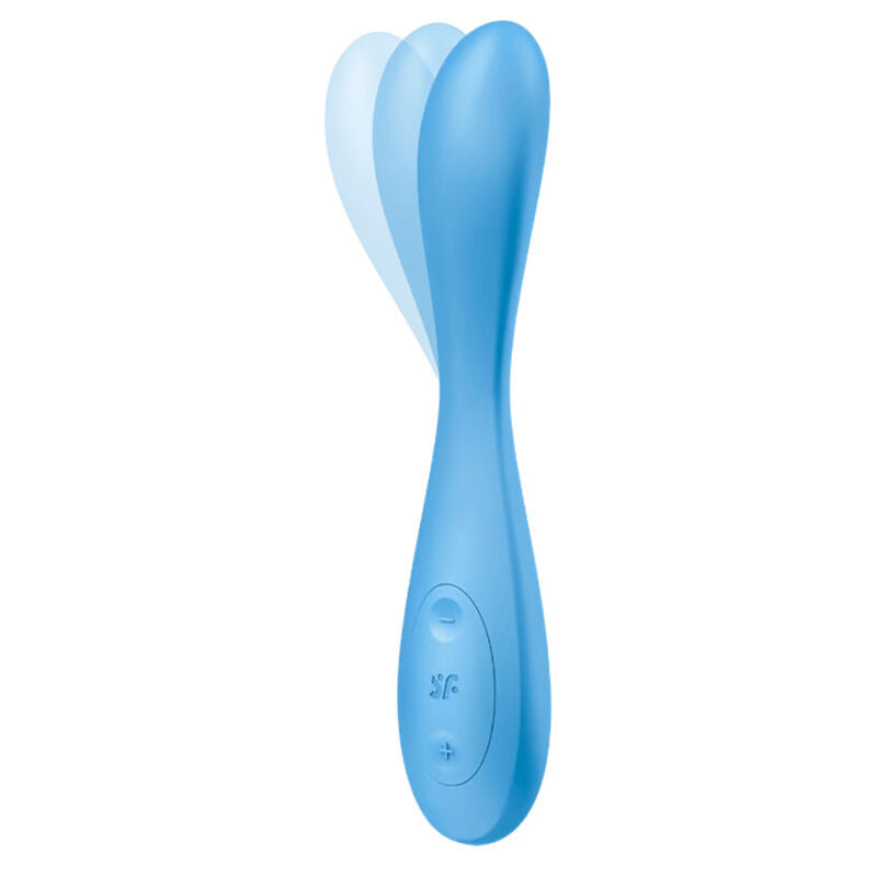 Satisfyer Aplicativo Multivibrador G-spot Flex 4+ Azul